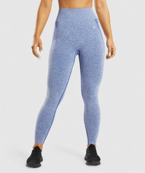 Women's Gymshark Flex High Waisted Leggings Blue | NZ 8GUYHZ